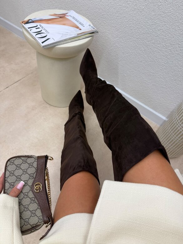 High Boots Silienne chocolate