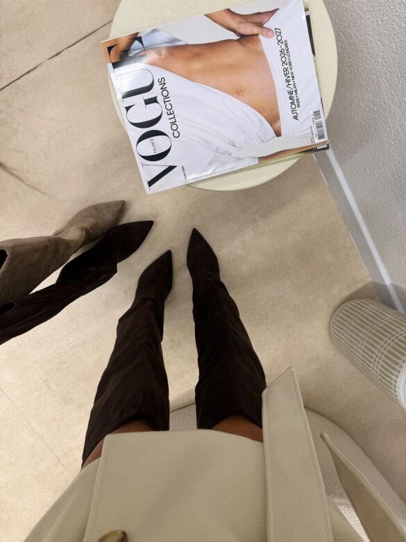 High Boots Silienne chocolate