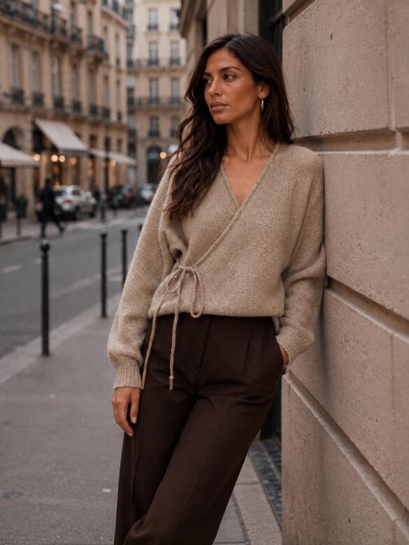Sweater Barcelo caramel
