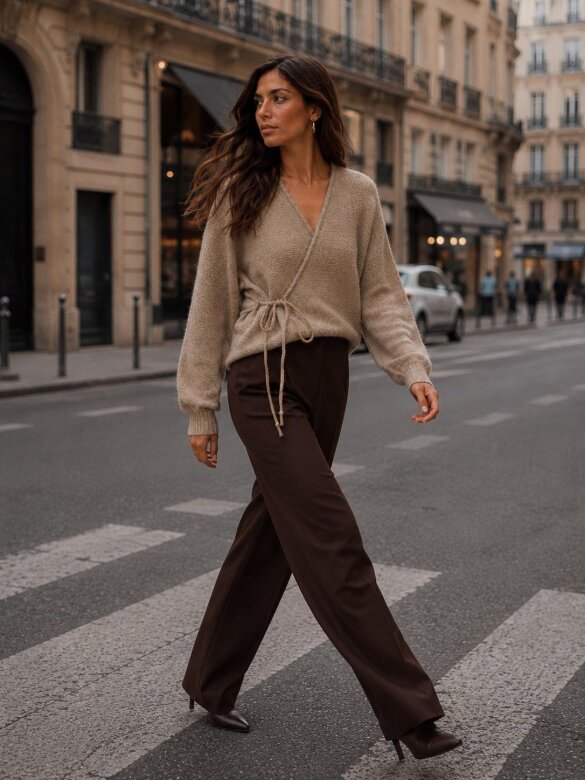 Sweater Barcelo caramel
