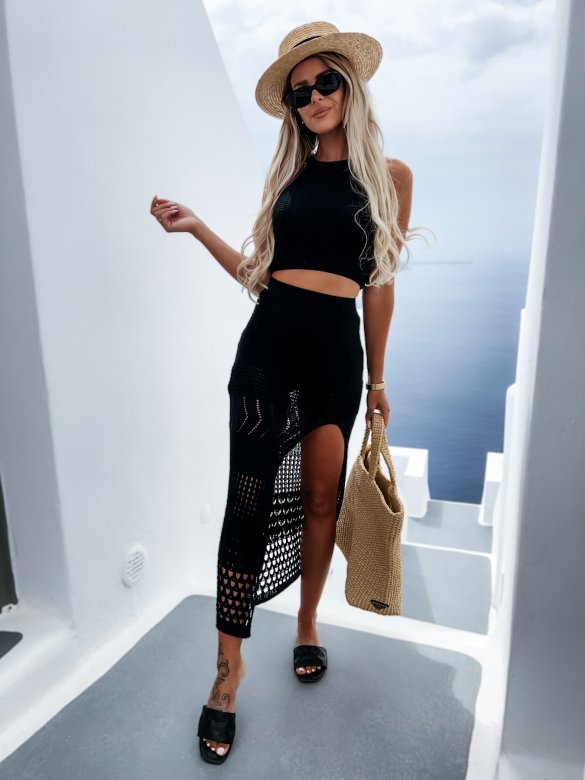 Komplet Canaves czarny