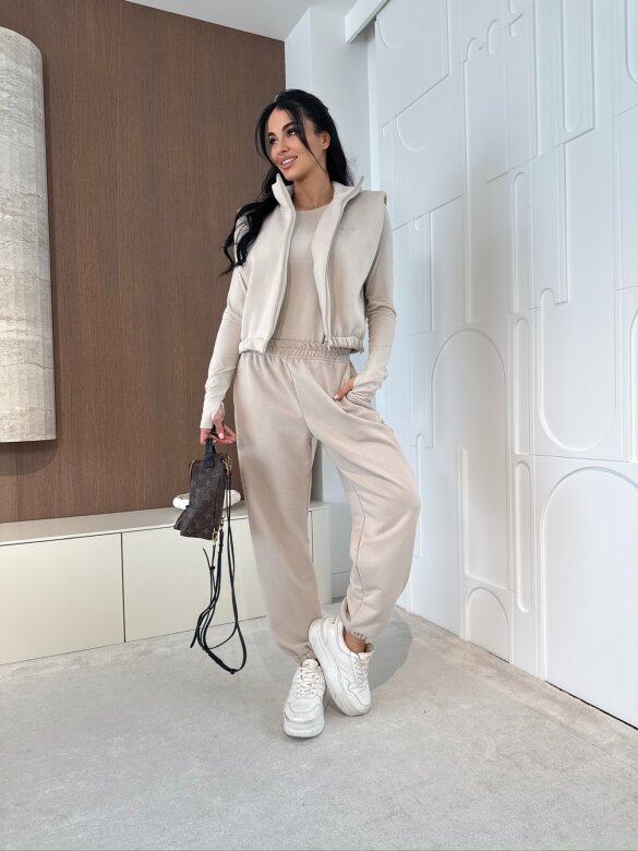 Spodnie Tresio jasnobeżowe 