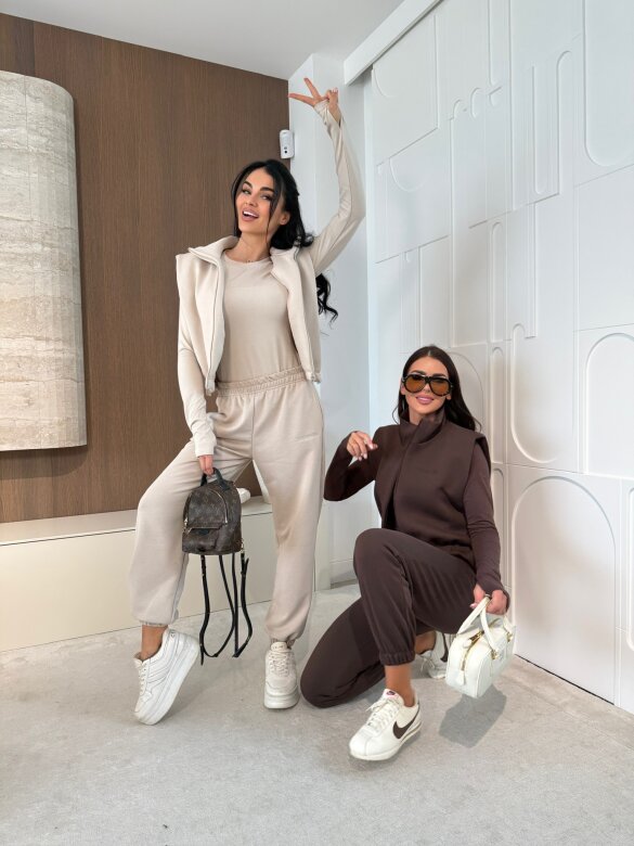 Spodnie Tresio jasnobeżowe 