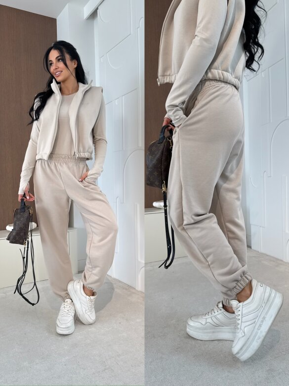 Spodnie Tresio jasnobeżowe 