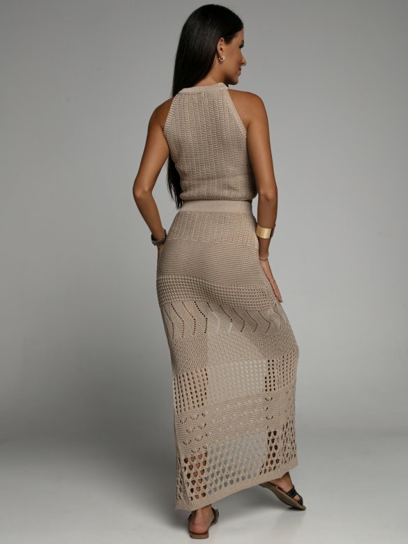 Komplet Canaves beżowy