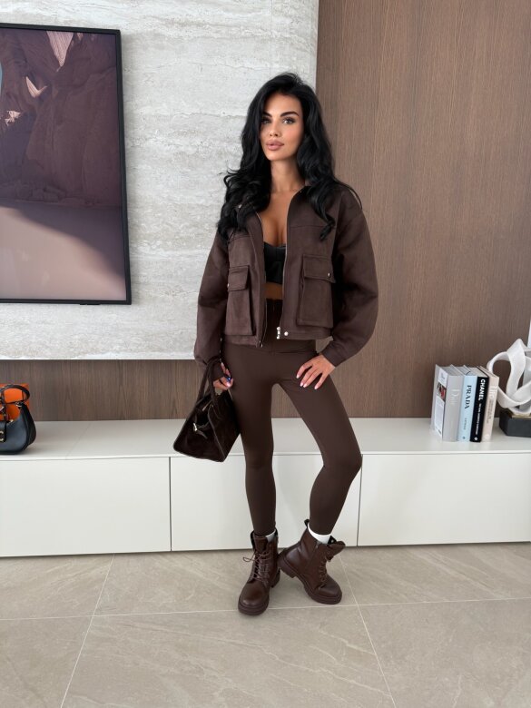 Jacket Fascino chocolate