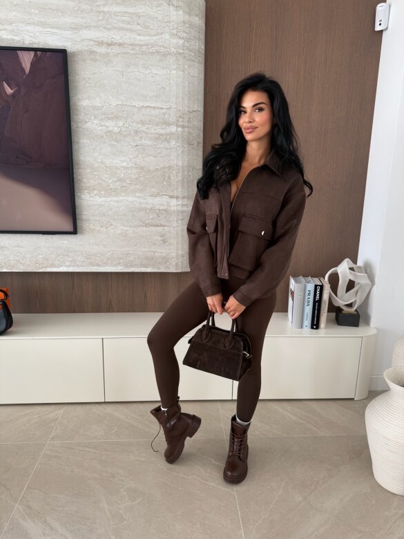 Jacket Fascino chocolate