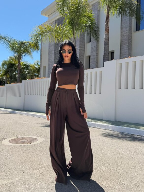 Komplet 2w1 Alivio czekoladowy