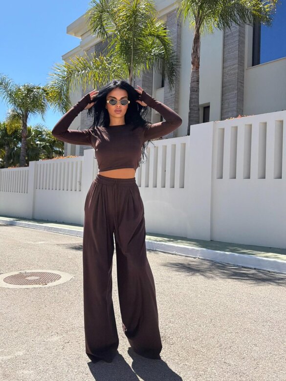 Komplet 2w1 Alivio czekoladowy