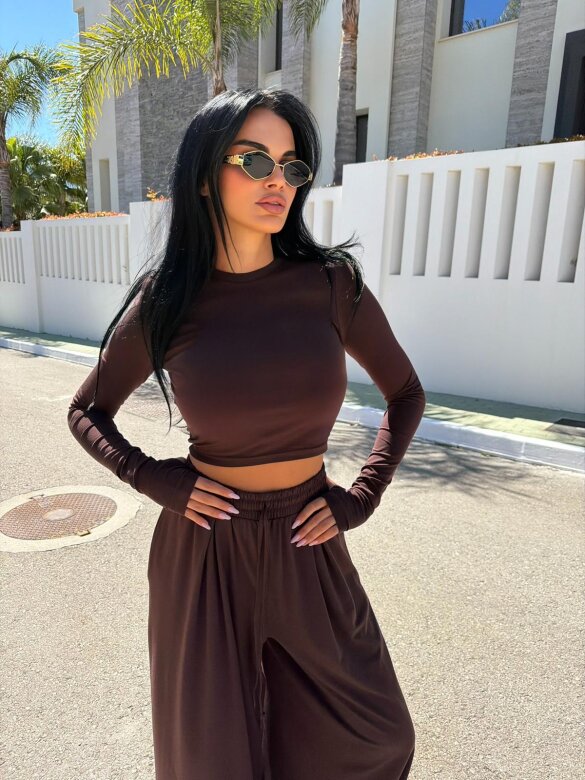 Komplet 2w1 Alivio czekoladowy