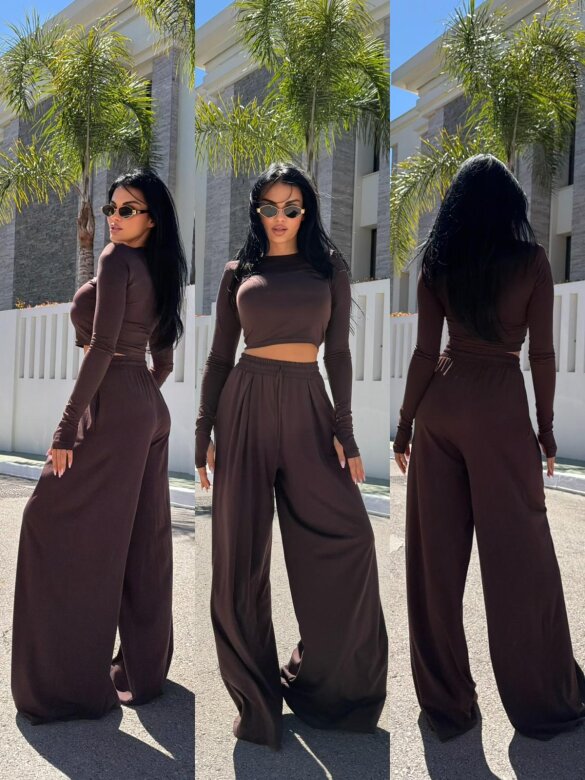 Komplet 2w1 Alivio czekoladowy