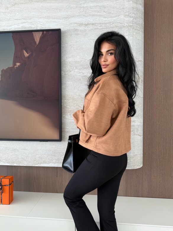 Kurtka Fascino karmelowa 