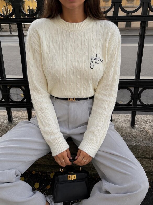 Sweter Nillo ecru 
