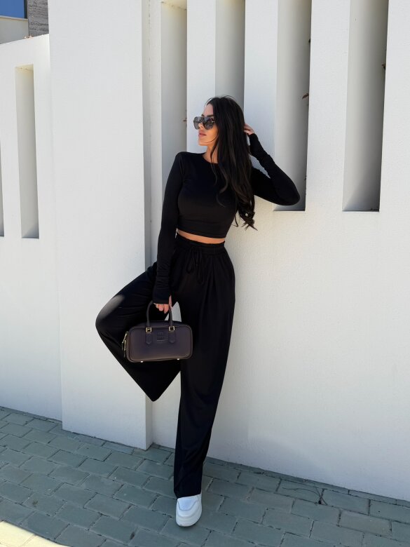 Komplet 2w1 Alivio czarny 