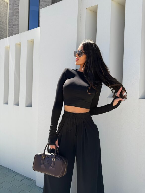 Komplet 2w1 Alivio czarny 