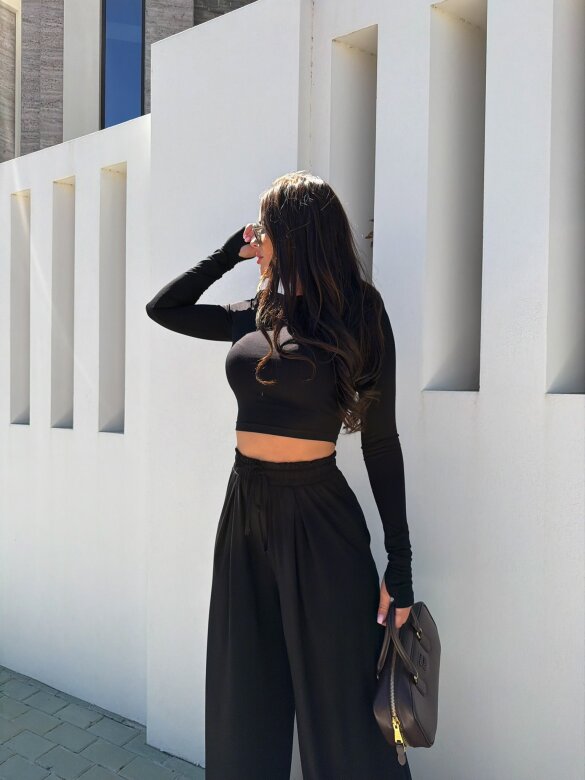 Komplet 2w1 Alivio czarny 