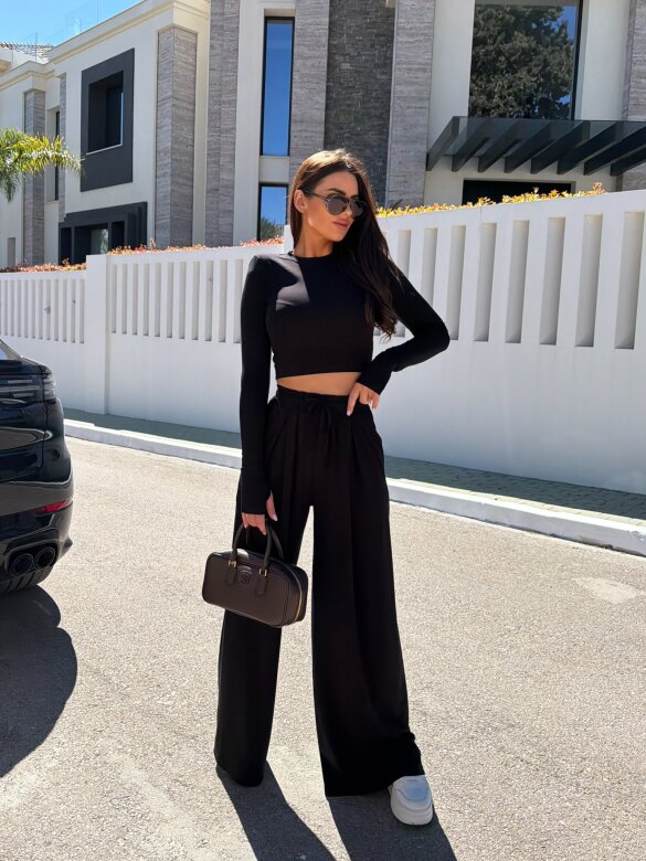 Komplet 2w1 Alivio czarny 