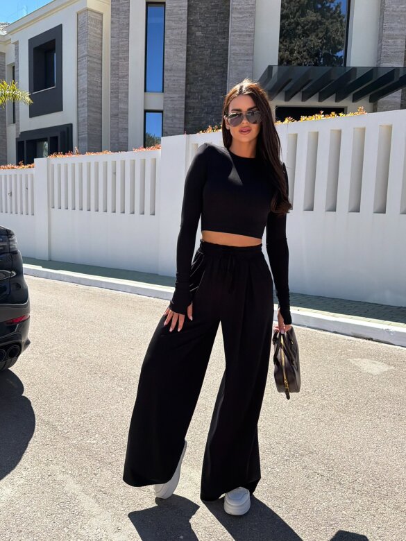 Komplet 2w1 Alivio czarny 