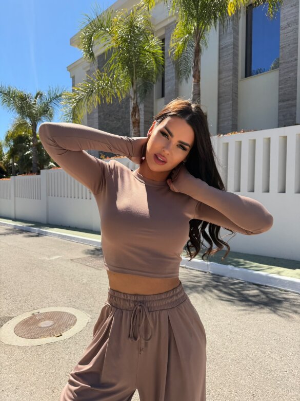 Komplet 2w1 Alivio beżowy 