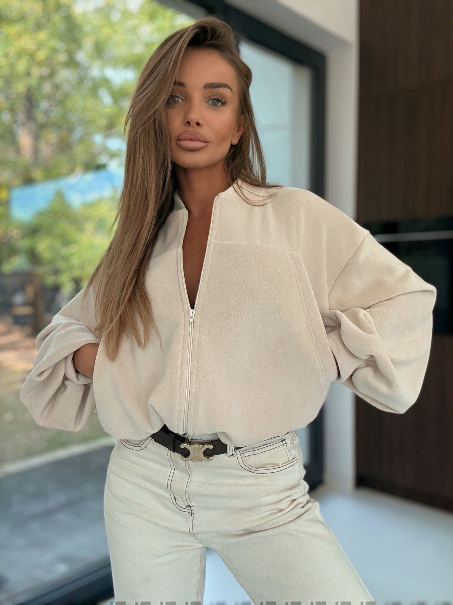 Bluza Incanto polarowa ecru