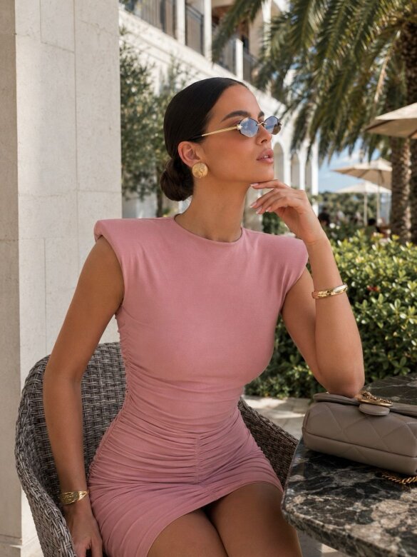 Dress Olivia mini powder