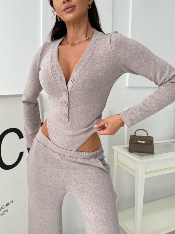 Set 2in1 Nestorio cotton mocca 