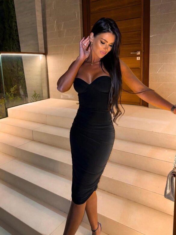 Dress Midnight Memories midi black