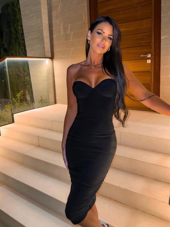 Dress Midnight Memories midi black