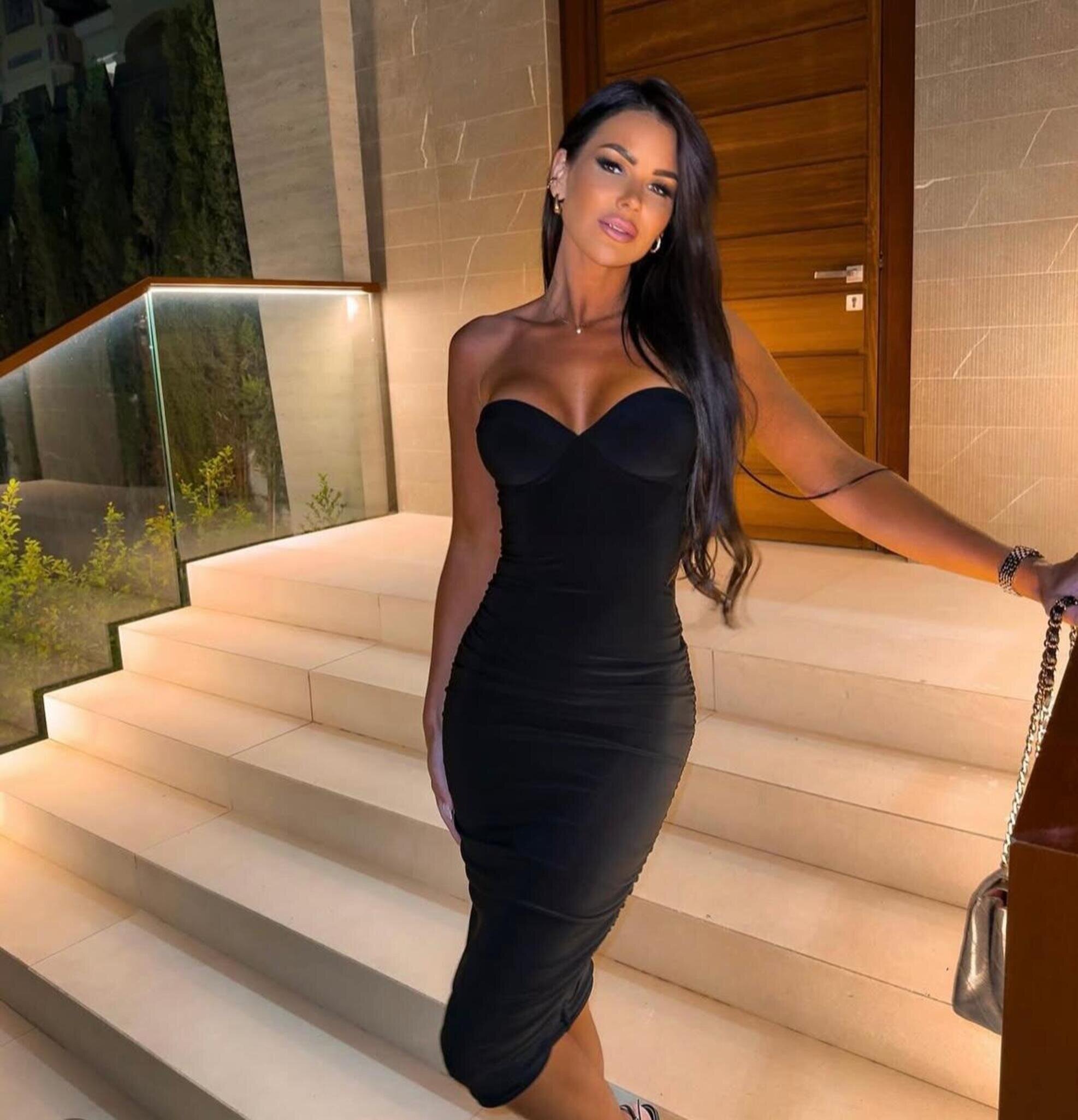 Dress Midnight Memories midi black