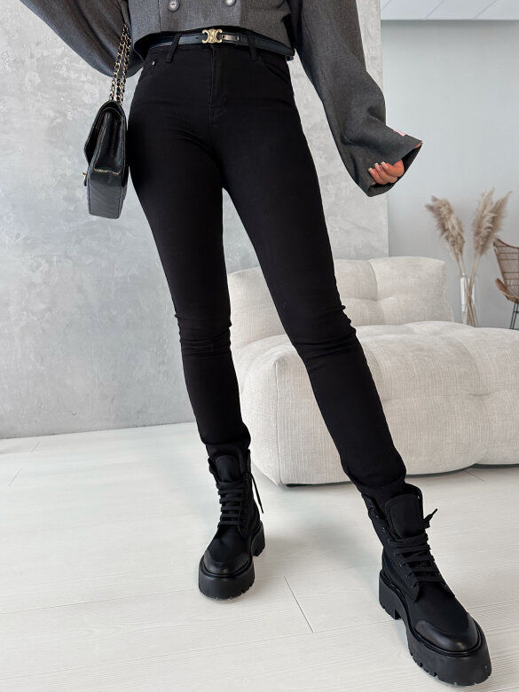 Spodnie Christoph jeans czarne