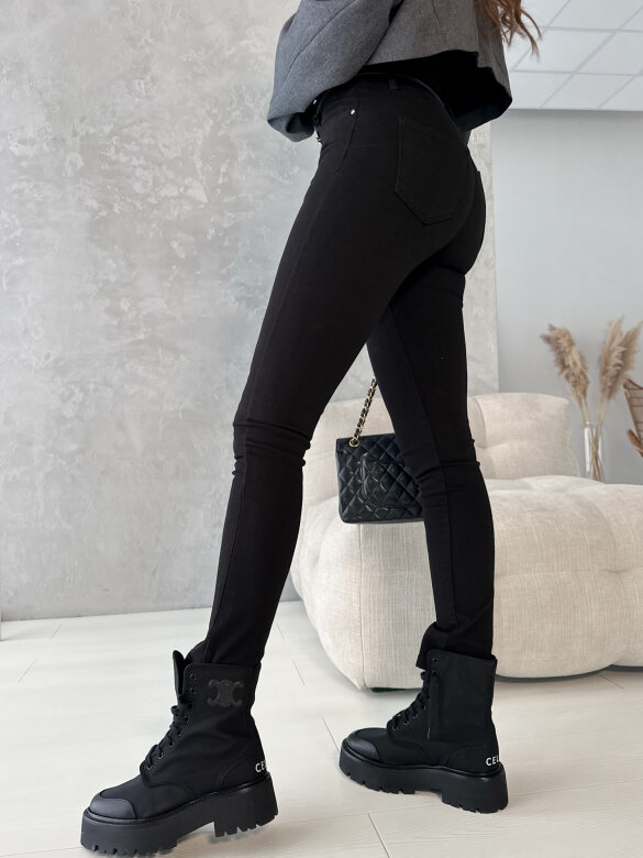 Spodnie Christoph jeans czarne