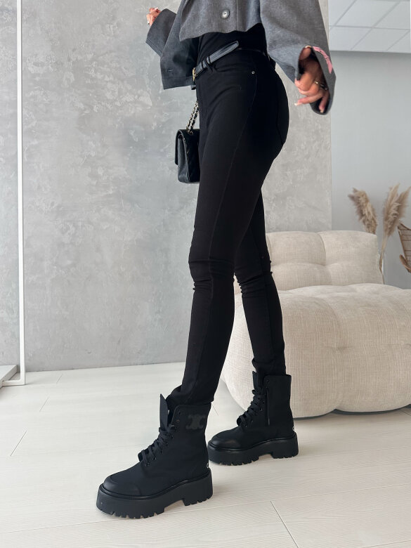 Spodnie Christoph jeans czarne