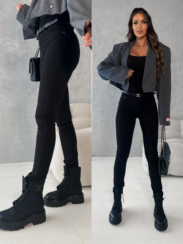 Spodnie Christoph jeans czarne