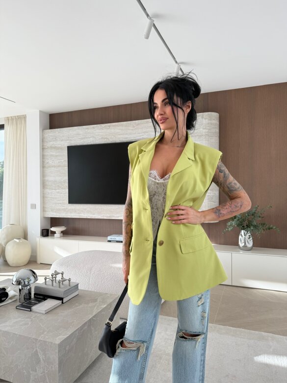 Kamizelka Lillac matcha