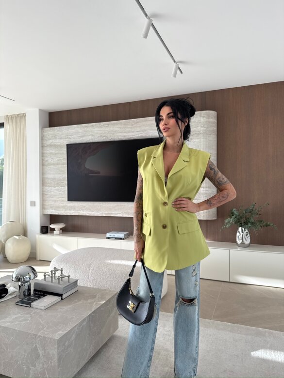 Kamizelka Lillac matcha