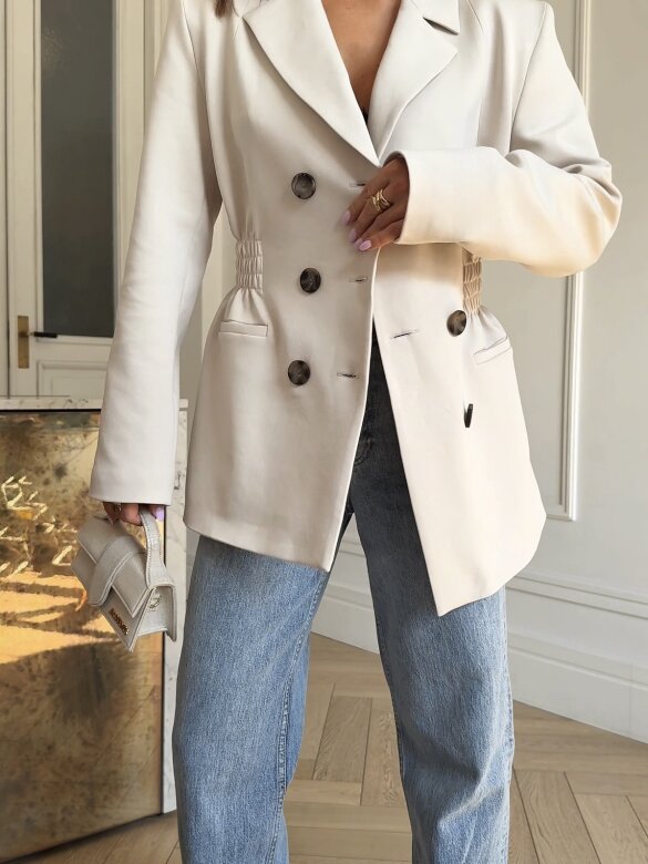 Blazer Rosaria light beige