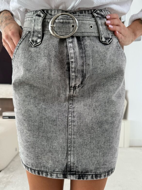 Spódniczka Pelsi jeans szara