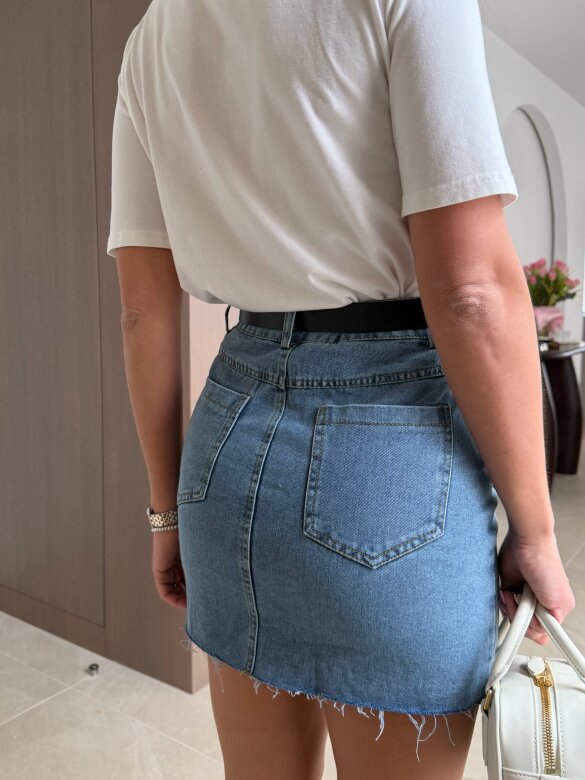 Spódniczka Ario jeans niebieska