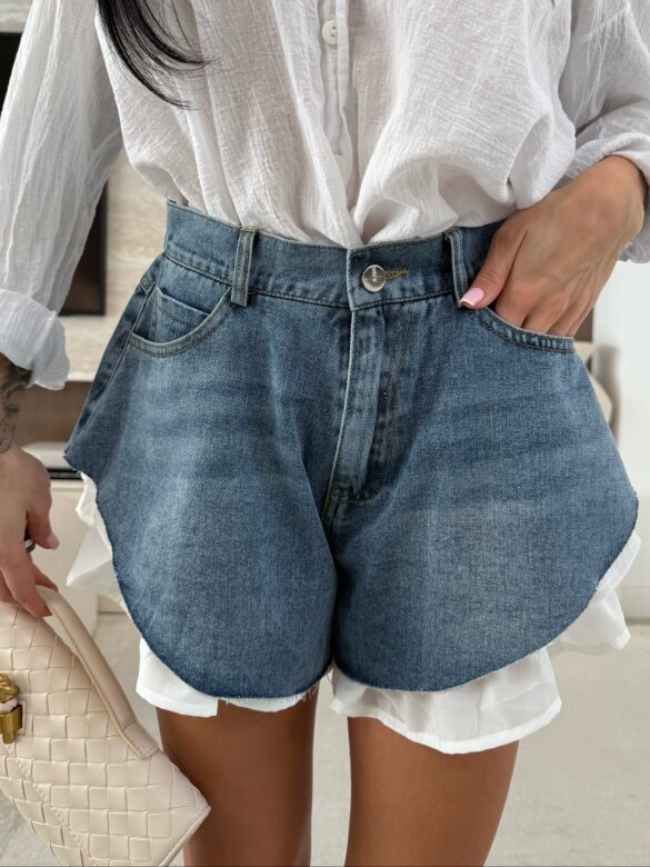 Szorty Gacco jeans niebieskie