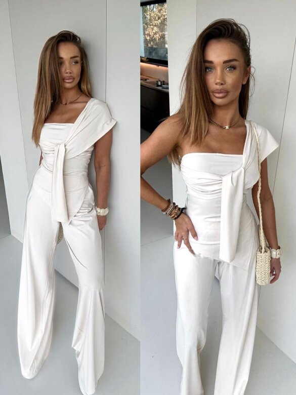 Komplet 2w1 Celly jasnobeżowy 