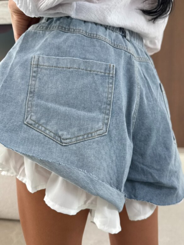 Szorty Gacco jeans jasnoniebieskie 