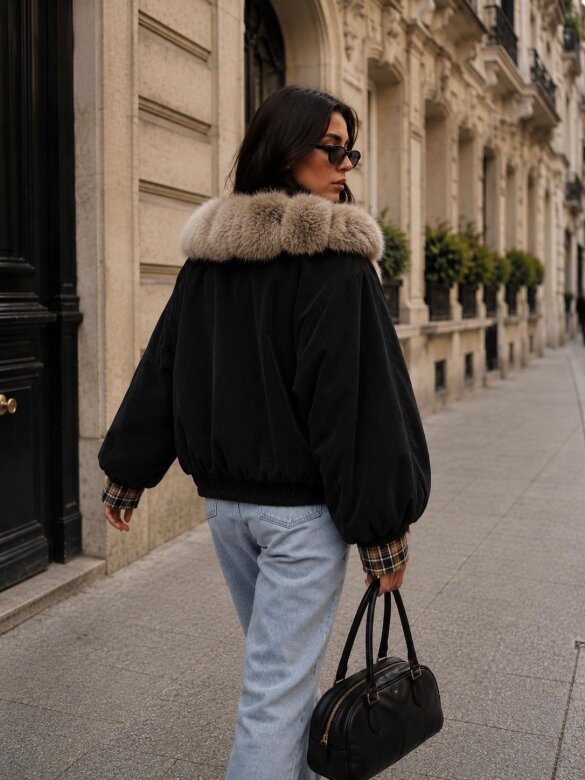 Jacket Rituals black-beige