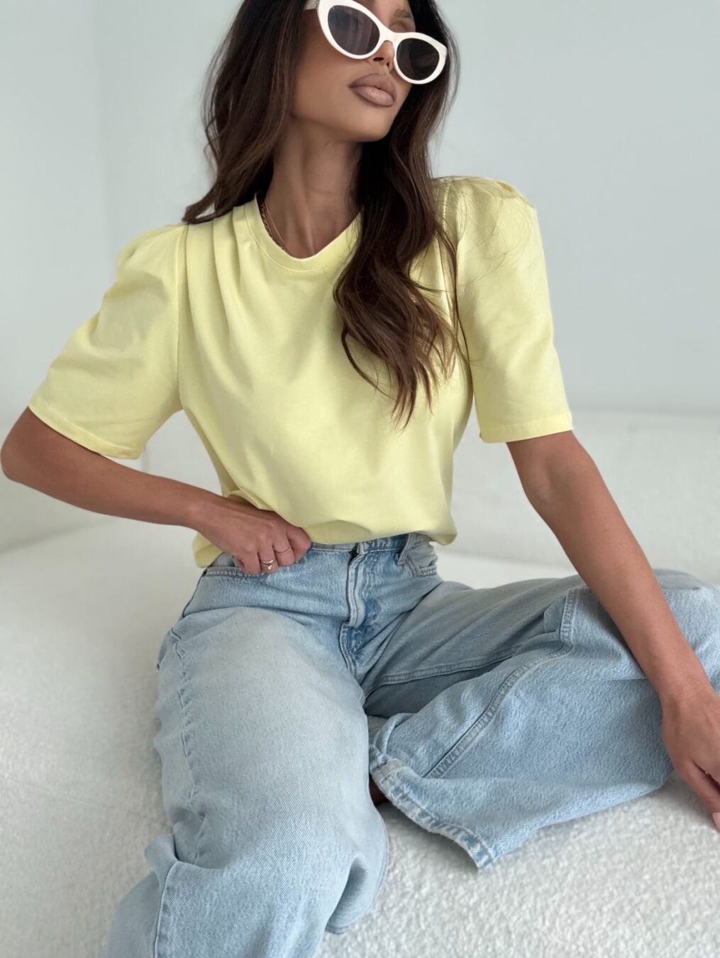 T-shirt Alisson żółty 5