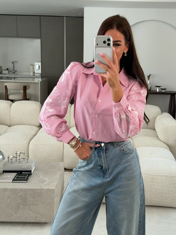 Koszula Hersi różowa 