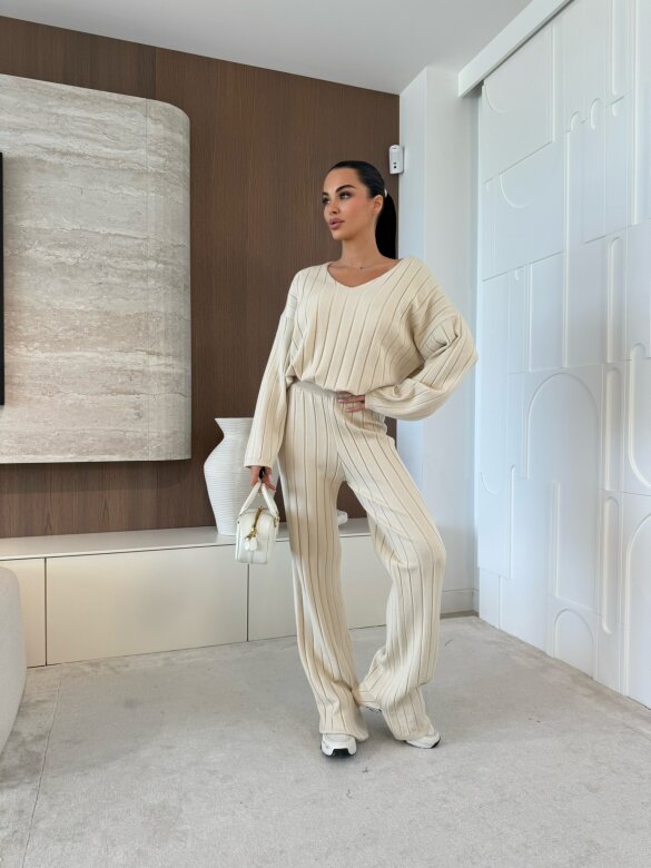 Komplet 2w1 Grasso ecru 