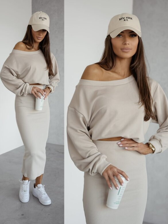 Bluza Gracios beżowa 