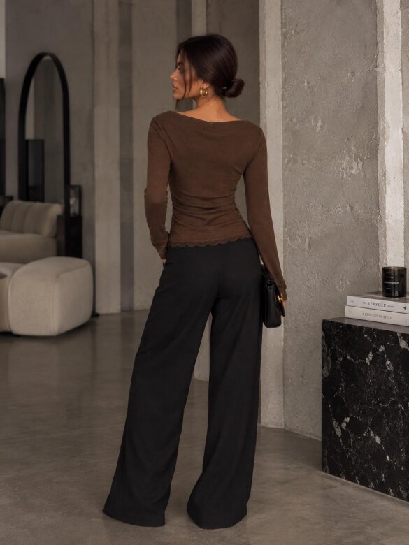 Blouse Audrey checolate