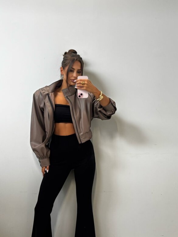 Kurtka Fargo short latte 