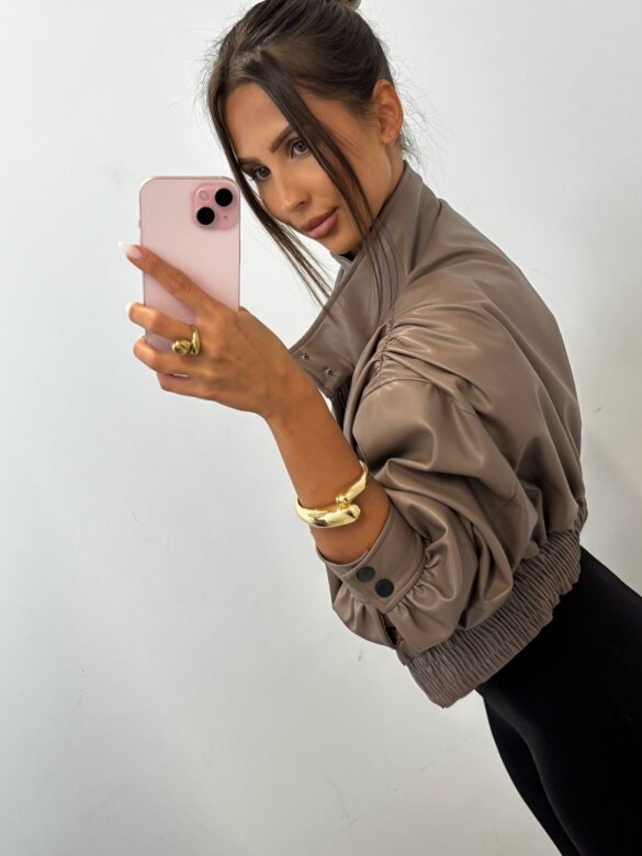 Kurtka Fargo short latte 