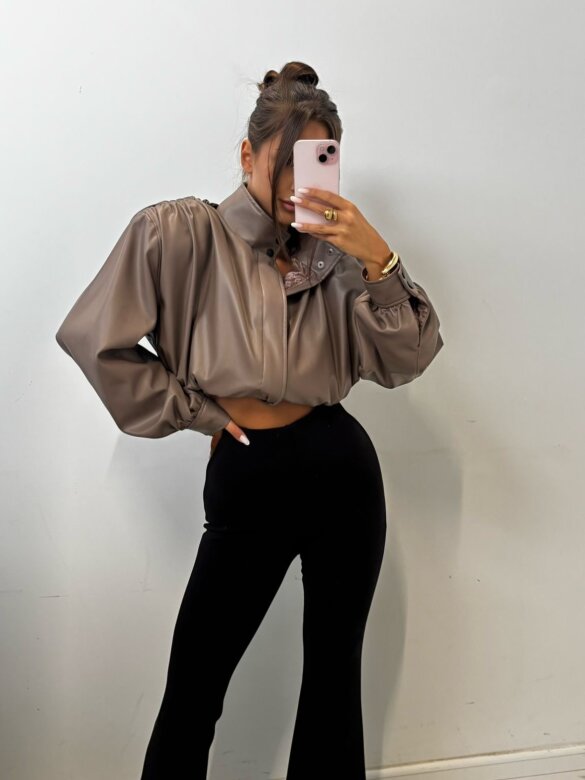 Kurtka Fargo short latte 